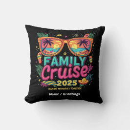 Family Cruise 2025 Skapar minnen tillsammans Kudde