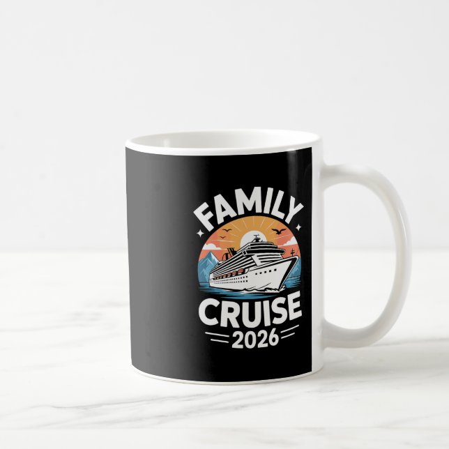 Family Cruise 2026 Cruising  Kaffemugg (Höger)