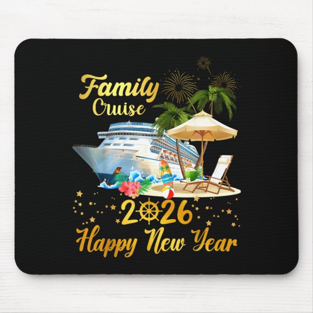 Family Cruise 2026 Happy New Year  Musmatta (Framsidan)