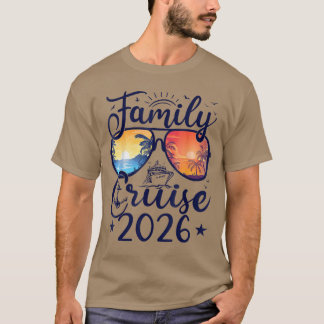 Family Cruise 2026 Summer Vacation Matching Family T Shirt
