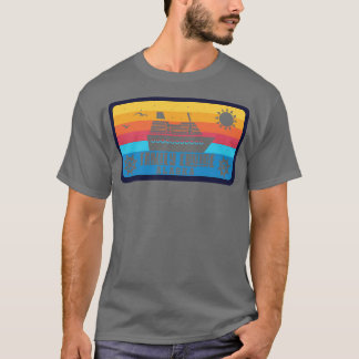 Family Cruise Alaska Retro Stil T Shirt