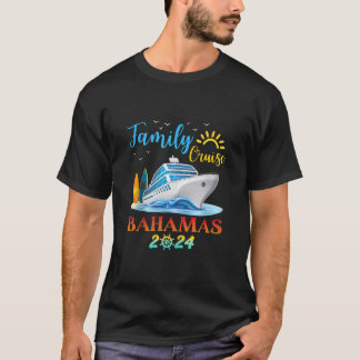Family Cruise Bahamas 2024 Squad Matching Vacation T Shirt