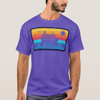 Family Cruise Bahamas Retro Stil T Shirt