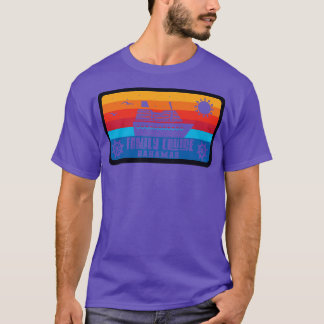 Family Cruise Bahamas Vintage Retro Stil T Shirt
