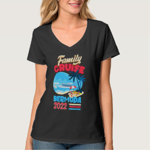Family Cruise Bermuda 2022 Manar Women Kids Cruisi T Shirt