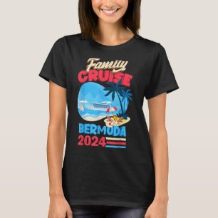 Family Cruise Bermuda 2024 Manar Women Kids Cruisi T Shirt