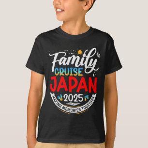 Family Cruise Japan 2025 Matching Family Vacation T Shirt
