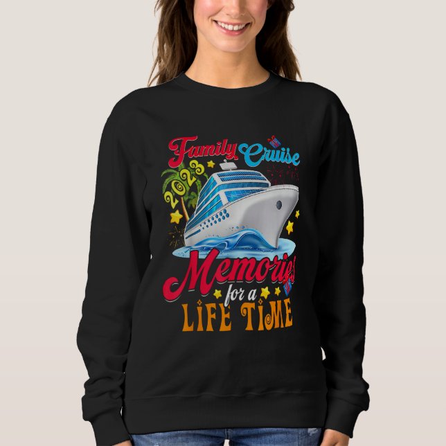 Family Cruise Making Memories For A Life Time T Shirt (Framsida)