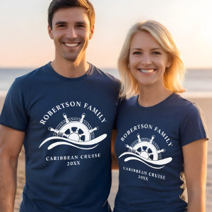 Family Cruise Nautical Frakt Wheel T Shirt