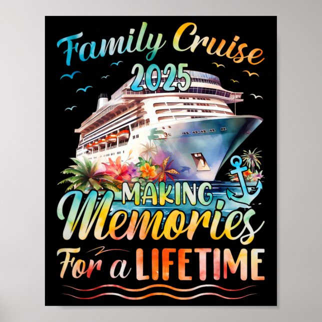 Family Cruise Party Firande Costume Outfit Co. Poster (Framsidan)