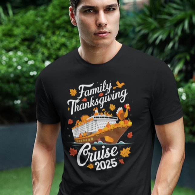 Family Cruise Thanksgiving Resa T Shirt (Skapare uppladdad)