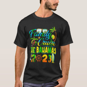 Family Cruise the Bahamas 2023 Summer Matching Vac T Shirt
