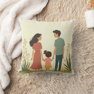Family Cushion Kudde