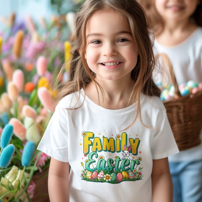 Family Easter - Ostern T Shirt (Skapare uppladdad)