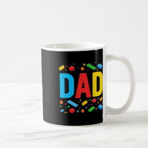 Family Fathe för Master Builder Bygger Bricks Bloc Kaffemugg