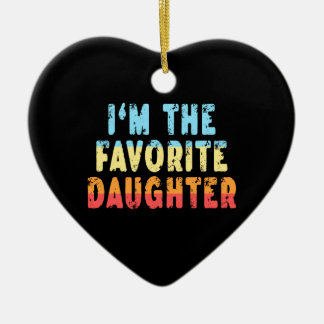 Family Favorites Gifts & more I'm The Favorite Dau Julgransprydnad Keramik