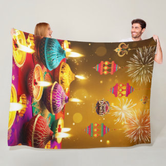 Family Fireworks Fleecefilt