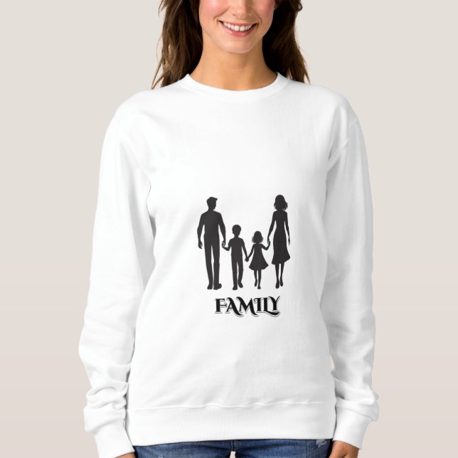 FAMILY - Forever Connected sweatshirt T Shirt (Framsida)