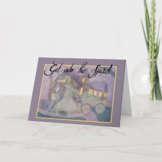 Family Ghost Halloween-kort Kort