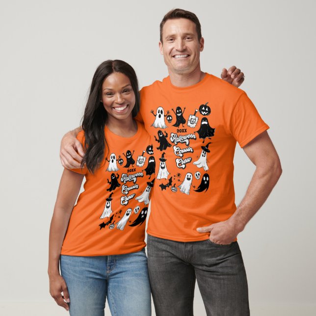Family Halloween Cousin Crew T Shirt (Unisex)