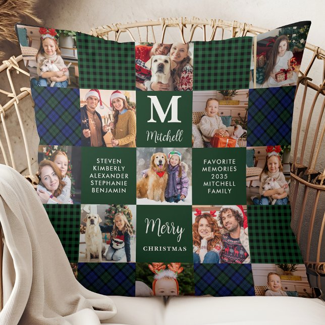 Family Helgdag Anpassningsbar Patchwork Pput 15 Ph Kudde (Skapare uppladdad)
