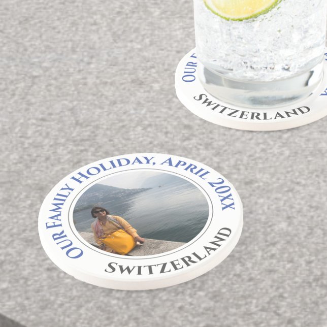 Family Helgdag Memories Souvenir Underlägg (Skapare uppladdad)