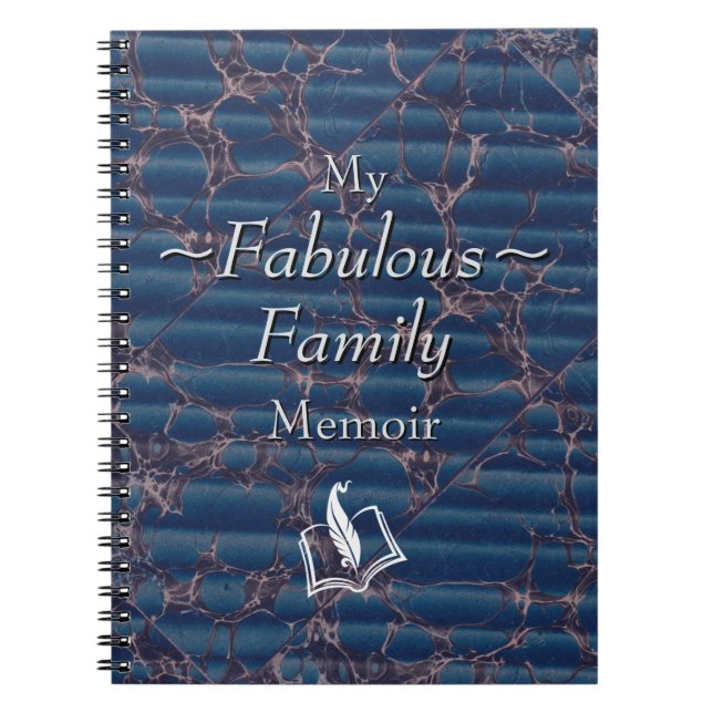 Family History Memoirs Anteckningsbok (Framsidan)