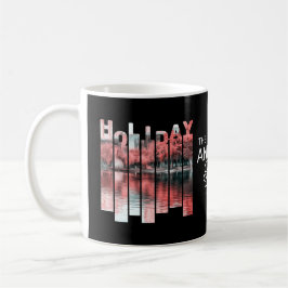 Family Holiday Photo Collage Kaffemugg