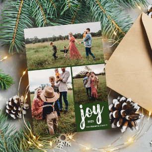 Family Joy-Helgdag julfotoport Julkort