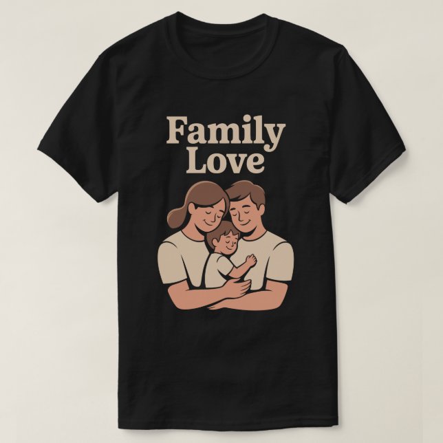 Family Love Together Tee (Design framsida)