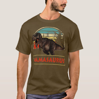 FAMILY Mamasaurus T rex Dinosaur Fu T Shirt