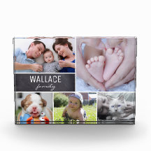 Family Många Photo Collage Många