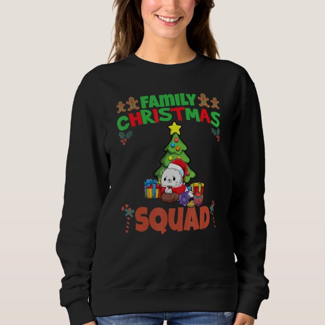 Family Matching Christmas Squad X-Mas Holidays_24 T Shirt (Framsida)