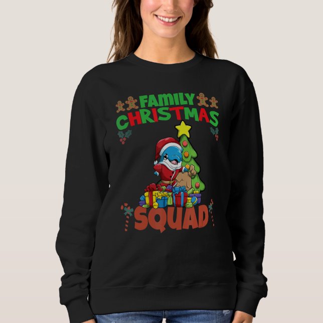 Family Matching Christmas Squad X-Mas Holidays_3 T Shirt (Framsida)