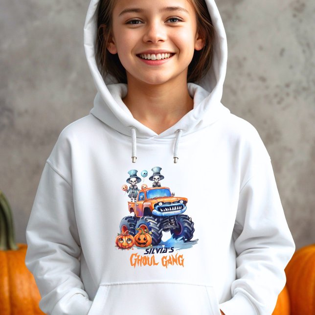 Family Matching Ghoul Gang Cute Girls Halloween T Shirt (Skapare uppladdad)