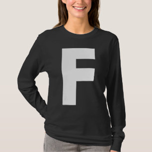 Family Matching Halloween Carnival Brev F Capita T Shirt
