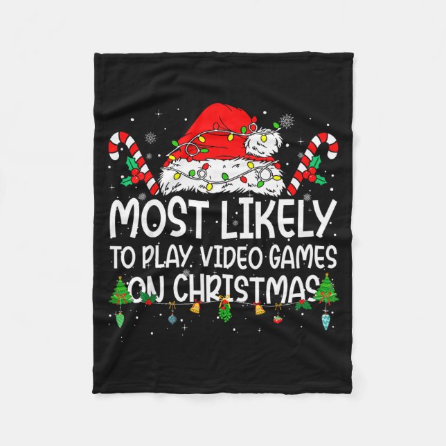 Family Matching Most Likely To Play Video Games On Fleecefilt (Framsidan)