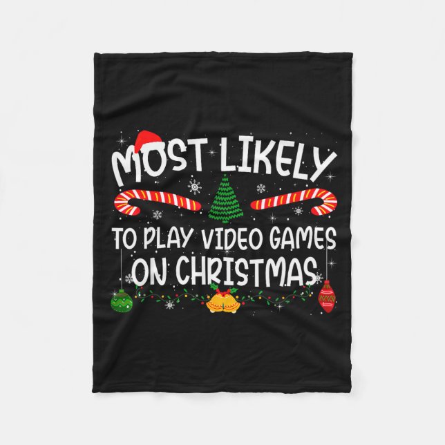 Family Matching Most Likely To Play Video Games On Fleecefilt (Framsidan)