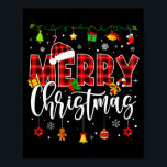 Family Matching Pajamas Merry Christmas 2025 Plaid Poster<br><div class="desc">Family Matching Pajamas Merry Christmas 2025 Plaid Men Women</div>