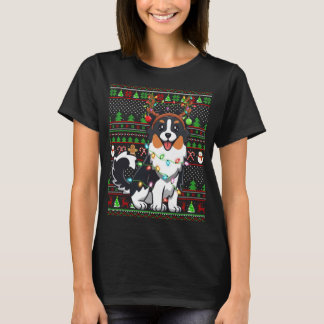 Family Matching Reindeer Ugly Australian shepherd T Shirt