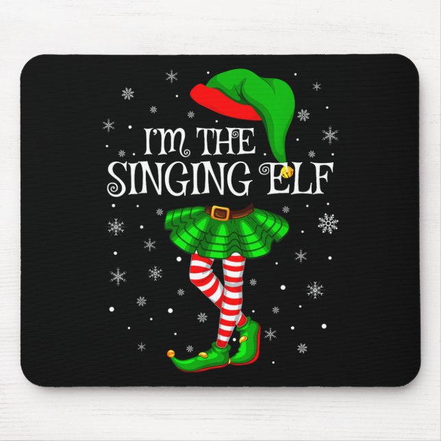 Family Matching Women Girls I'm The Singing Elf Ch Musmatta (Framsidan)