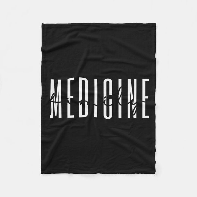 Family Medicine Doctor Family Medicine Nurse Docto Fleecefilt (Framsidan)