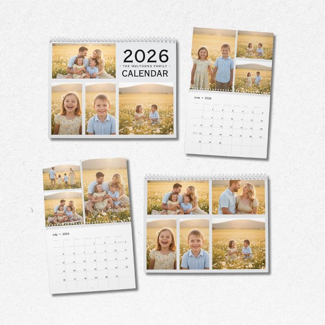 Family Memories 2026 Photo Calendar | Cherish Ever Kalender (Skapare uppladdad)