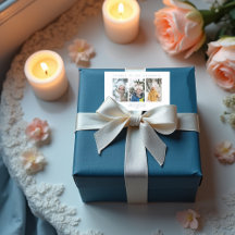 Family Minimalist 3 Photos Collage Keepsake