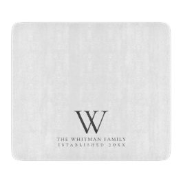Family Monogram Elegant Kitchen