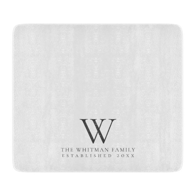 Family Monogram Elegant Kitchen (Framsidan)
