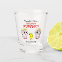 Family Movie Theater Roligt Popcorn Mascots