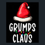 Family Mps Claus Christmas Santa's Pajama Matching Poster<br><div class="desc">Family Mps Claus Christmas Santa's Pajama Matching</div>