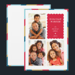 FAMILY MULTI PHOTO modern minimal geometrisk gräns Julkort<br><div class="desc">by kat massard >> WWW.SIMPLYSWEETPAPERIE.COM<<< An elegant card design featuring quote that you can change yourself! White geometric border on the backside, giving you the opportunity to handwrite a personal message or place a full portrait photo. NOTE >> Kontakta mig kat@simplysweetpaperie.com om du behöver hjälp med att ändra storlek på...</div>