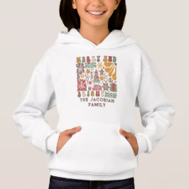 Family Name Year Reunion Boho Floral Christmas T Shirt